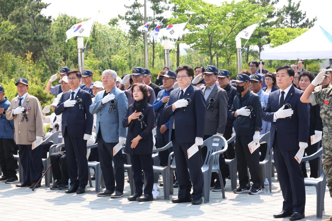 '제70회 현충일 추념식 (백령면)' 게시글의 사진(16) '250606_제70회 현충일 추념식(백령면) (17).JPG'