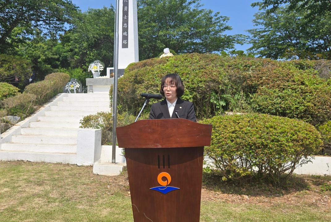 '제70회 현충일 추념식 (연평면)' 게시글의 사진(2) '250606_제70회 현충일 추념식 (연평면) (2).jpg'