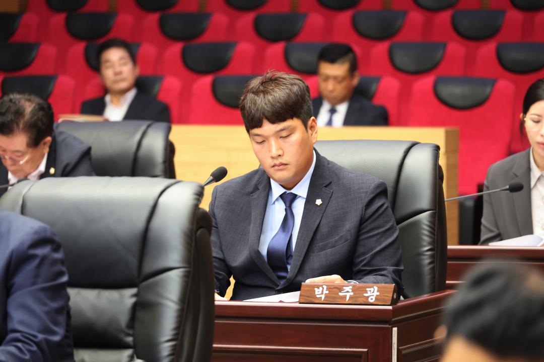 제257회 옹진군의회 임시회 개회식