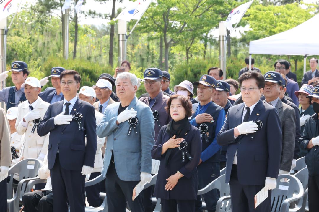 '제70회 현충일 추념식 (백령면)' 게시글의 사진(18) '250606_제70회 현충일 추념식(백령면) (19).JPG'