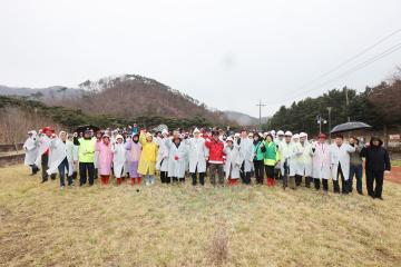 제81회 식목일 기념 덕적면 나무심기 행사