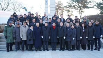 2026 병오년 새해맞이 영흥 해군전적지 참배