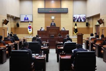 제258회 옹진군의회 제1차 정례회 개회