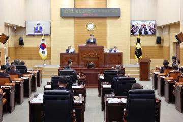 제249회 옹진군의회 제1차 정례회 폐회