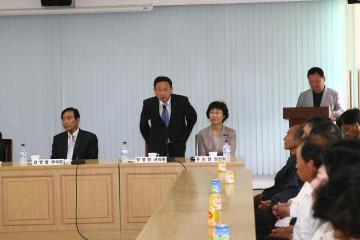 백령. 대청면 민생현장 방문