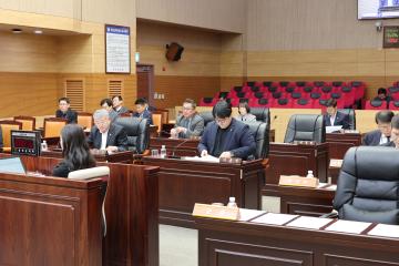 제248회 옹진군의회 임시회 폐회식