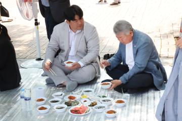 6·25 전쟁 당시 음식시식회 및 호국안보 사진전시회