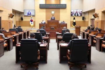 제249회 옹진군의회 제1차 정례회 개회