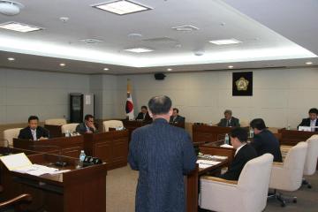 덕적면 농경지 피해에 따른 대책 추진상황 보고 청취