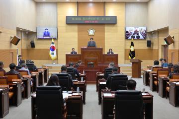 제256회 옹진군의회 임시회 폐회