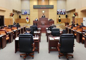 제248회 옹진군의회 임시회 폐회식