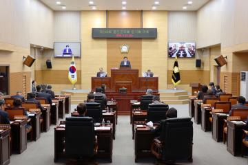 재248회 옹진군의회 임시회 개회식